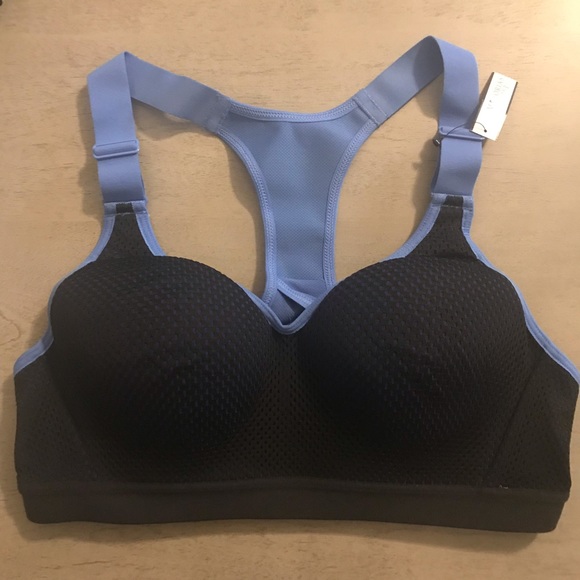 Victoria's Secret Other - Victoria’s Secret Sport Bra - Blue/Black - 34B